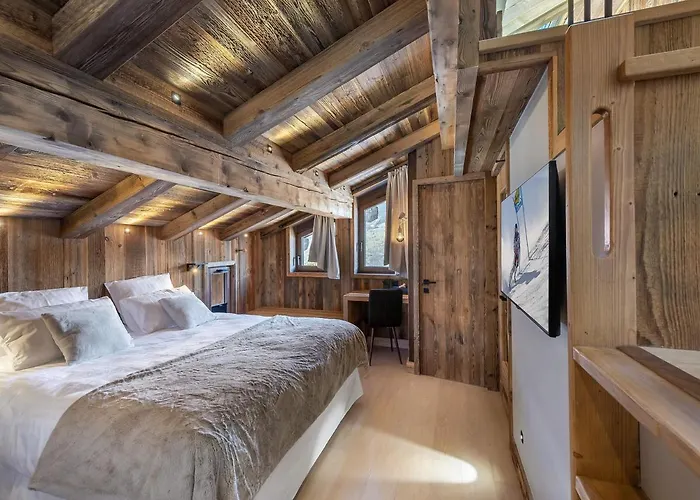 Hermetiere A Le Praz (adults Only) Dağ evi Courchevel